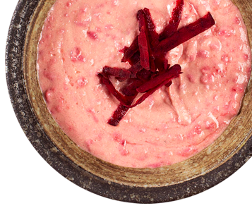 Beetroot hummus - FOODSTOCK
